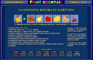 Fruit Cocktail tragamonedas